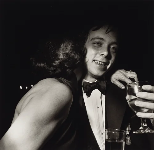 Second Hungarian Ball, New York City by Larry Fink, photograph, 1978