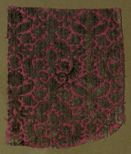 Fragment by Italy, textile, 1575-1600