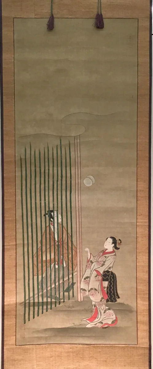 Youth Playing Football by Tosa Mitsusuke, other, 1670-1680