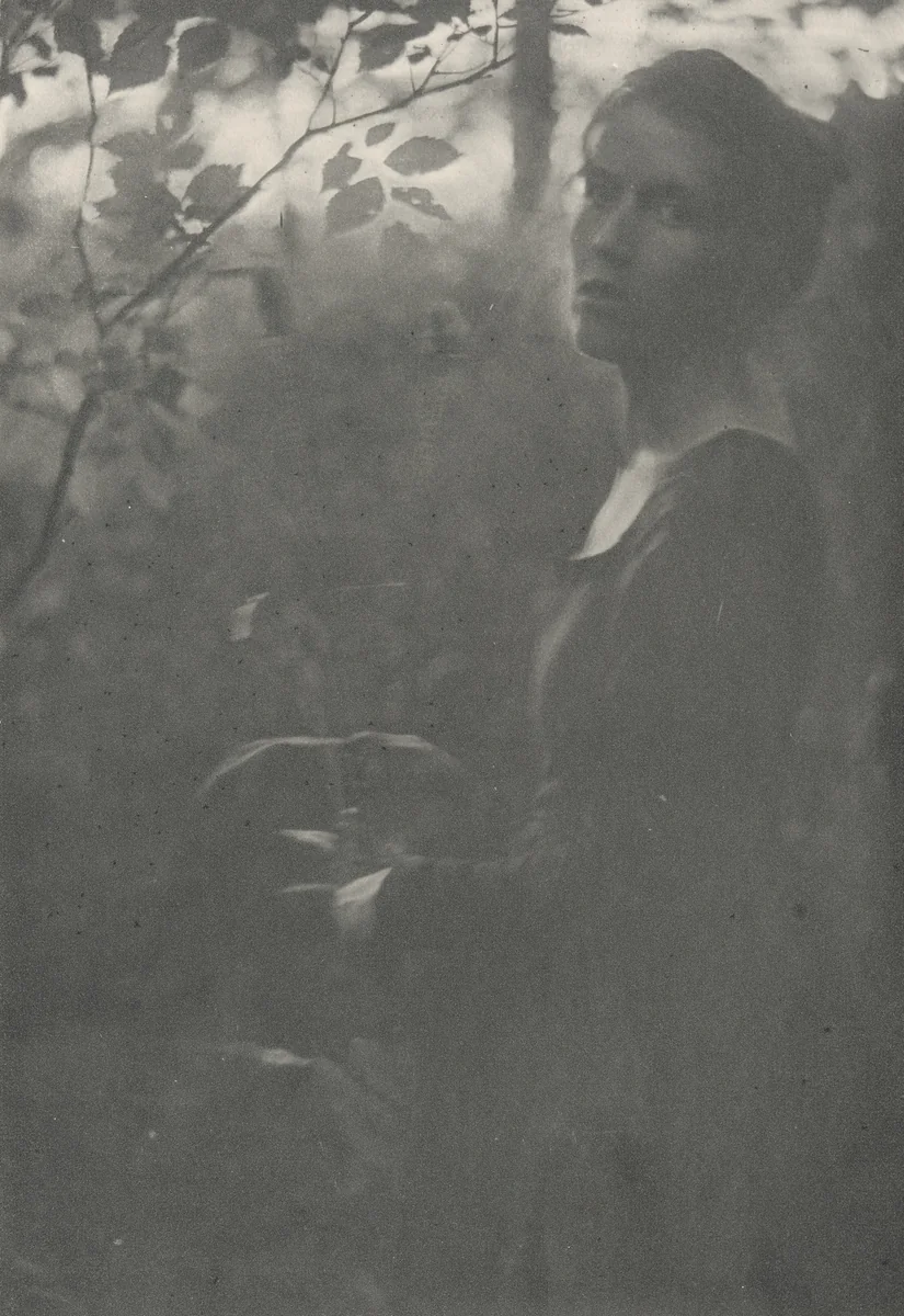 Edge of the Woods by Clarence H. White, photograph, 1901