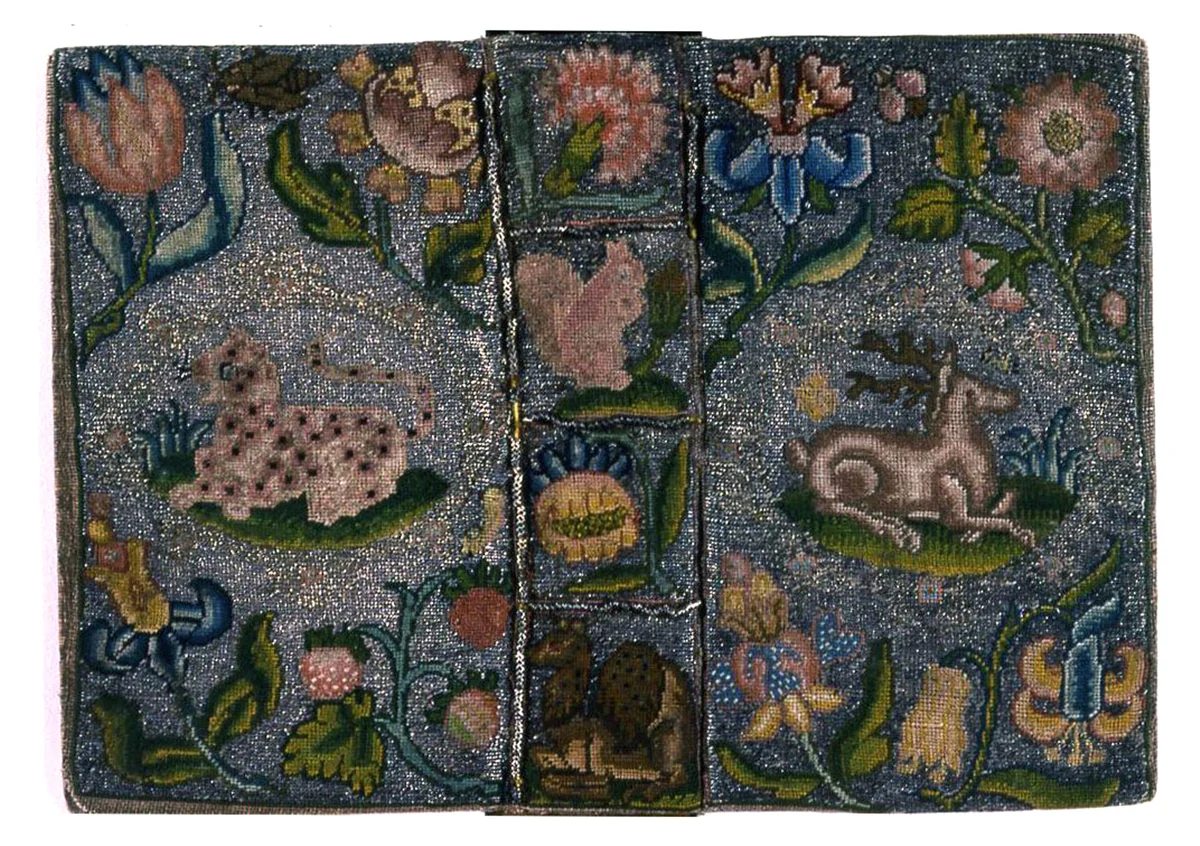 Book Cover for the Holy Bible by England, textile, 1690-1710