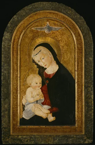 Virgin and Child by Lippi-Pesellino Imitator, painting, 1460-1470