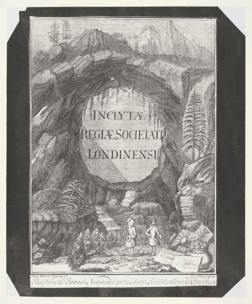 Copy of the Title Page for "Inclytae Regiae Societati Londinensi" by William Henry Fox Talbot, photograph, 1835-1845