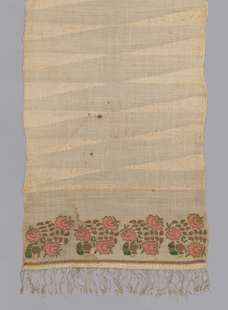 Towel by Turkey, textile, 1801-1900