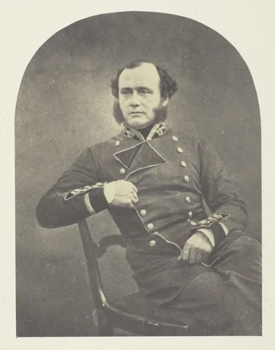 Major Gen'l Charles Ashe Windham by Roger Fenton, photograph, 1855