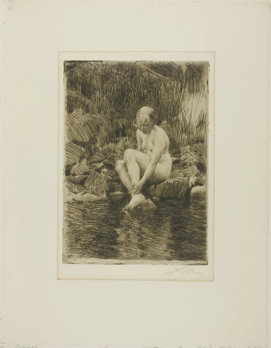 Dagmar by Anders Zorn, print, 1912