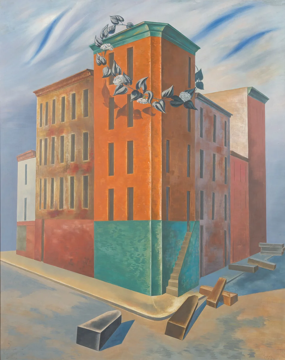 "One Third of a Nation" by O. Louis Guglielmi, painting, 1939