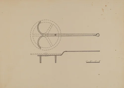 Gridiron by Maurice Van Felix, index of american design, 1939