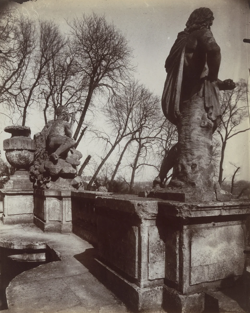 Saint-Cloud by Eugène Atget, photograph, 1907