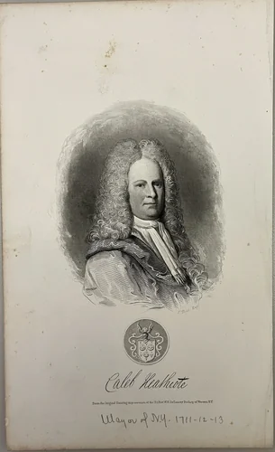 Caleb Heathcote by Vistus Blach, other, 1819-1884