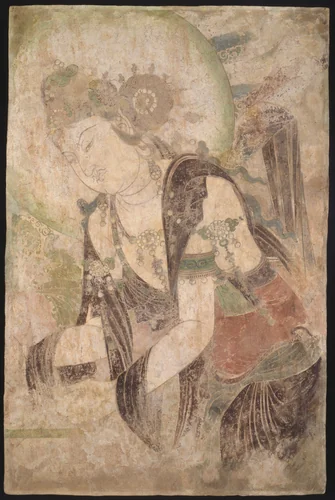 Bodhisattva by China, painting, -960-1278