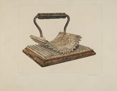 Fluter by Frank J. Mace, index of american design, 1935-1942