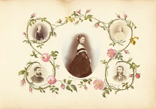 The Madame B Album by Marie-Blanche Hennelle Fournier, photograph, 1870-1879