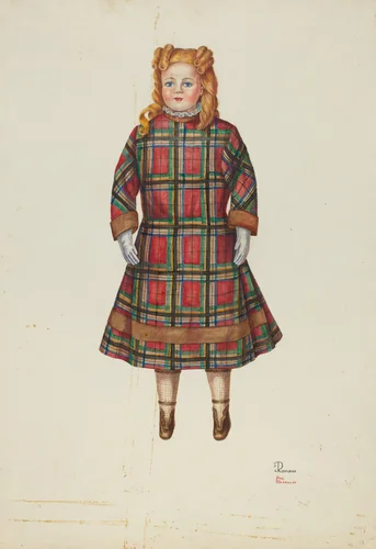 Doll - "Florence" by Hal Blakeley; Josephine C. Romano, index of american design, 1941