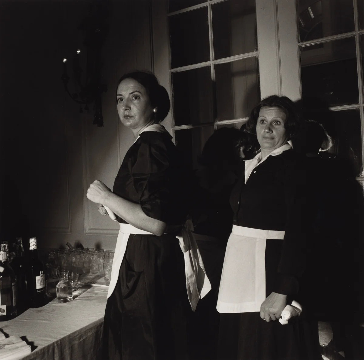 Russian Ball, New York City by Larry Fink, photograph, 1977