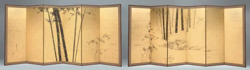 Bamboo by Kishi Ganku, painting, 1801-1899