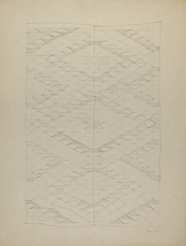 Textile by American 20th Century, index of american design, 1935-1942