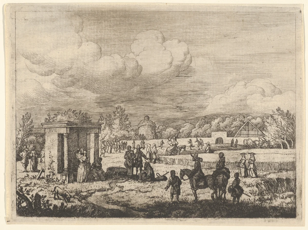 The First Spring by Allart van Everdingen, print, 1621-1675