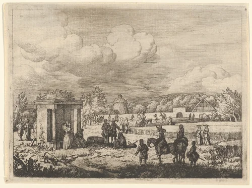 The First Spring by Allart van Everdingen, print, 1621-1675