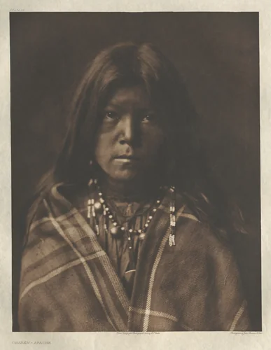 Portfolio I, Plate 18: Chideh-Apache by Edward Curtis, other, 1903