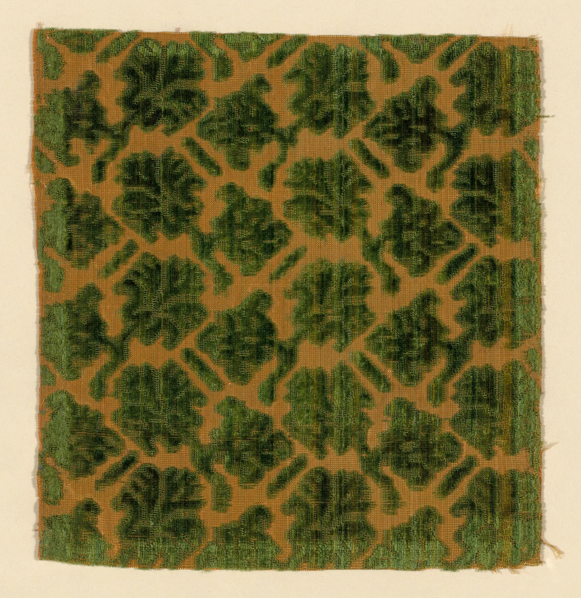 Fragment by Italy, textile, 1600-1650