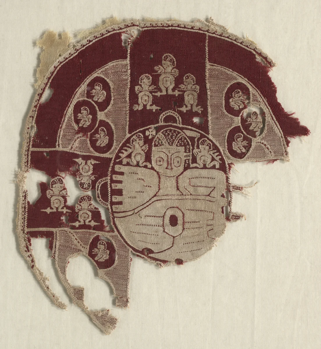 Tunic or Shawl Ornament by Unknown, textile, 600-699