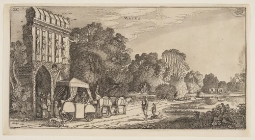 May, from The Twelve Months of the Year by Jan van de Velde II, print, 1616