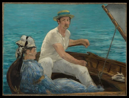 Boating by Edouard Manet, painting, 1874