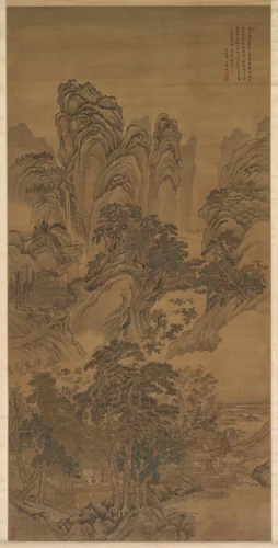Landscape by Wang Hui (王翚), painting, 1632-1717