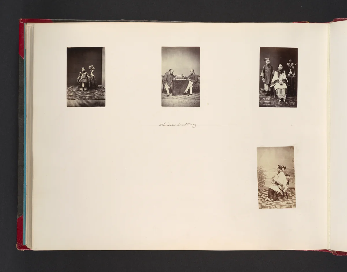 Chinese Costumes by John Thomson, photograph, 1865