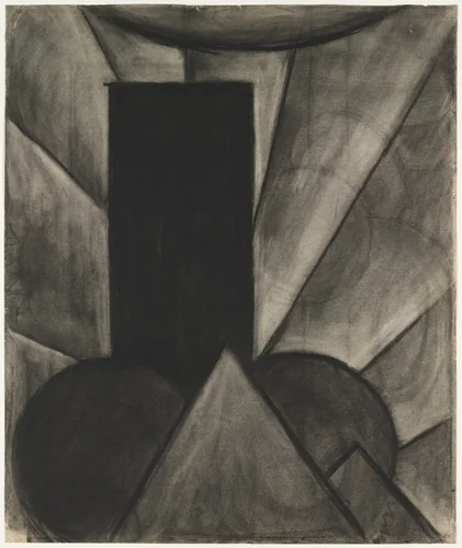 Nature Symbolized by Arthur Dove, drawing, 1911