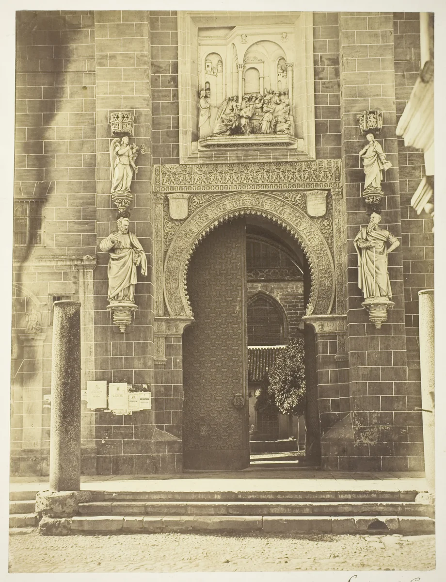 Puerta del Perdon, Cathedral Seville by Charles Clifford, photograph, 1850-1863