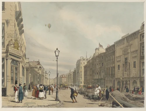 London As It Is: Piccadilly, looking Eastward towards the City by Thomas Shotter Boys, book, 1842