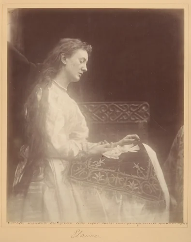 Elaine by Julia Margaret Cameron, photograph, 1874