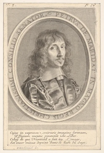 Pierre da Maridat by Robert Nanteuil, print, 1648-1658