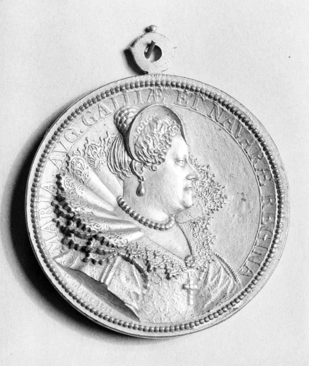 Marie de Médicis (1573–1610) by Guillaume Dupré, metalwork, 1615