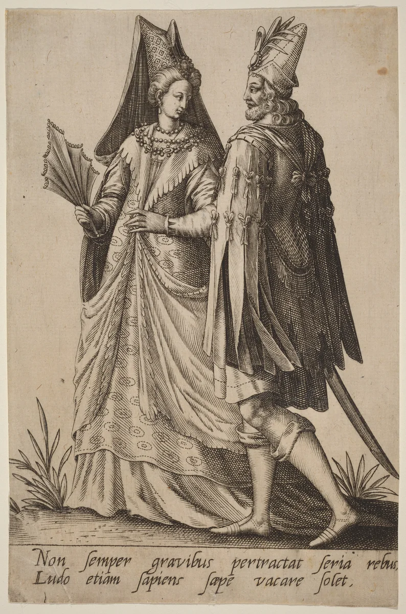 Non semper gravibus... by Robert Boissard; Jean-Jacques Boissard, print, 1597