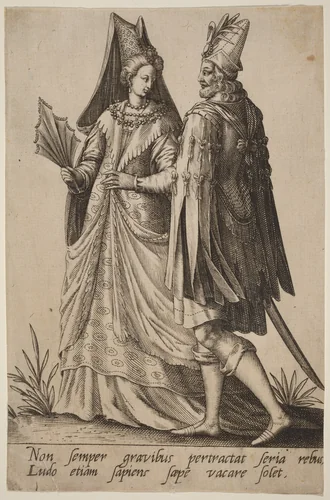 Non semper gravibus... by Robert Boissard; Jean-Jacques Boissard, print, 1597