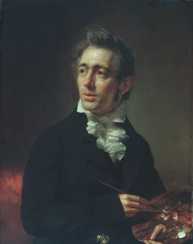 Self-portrait by Samuel Lovett Waldo, artwork, 1812-1815