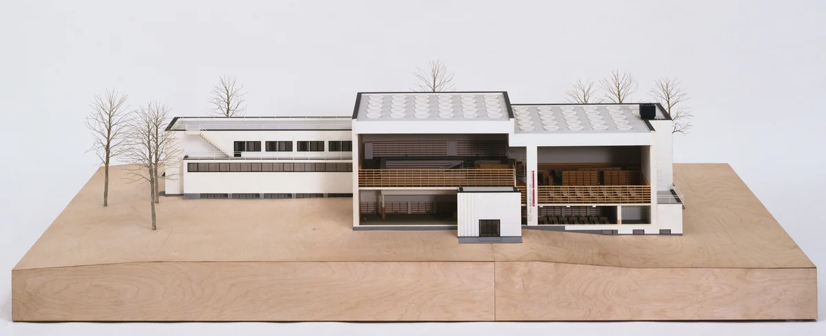 Viipuri City Library, Viipuri, Finland (now Vyborg, Russia) (Scale model, 1:50) by Alvar Aalto, architecture, 1927