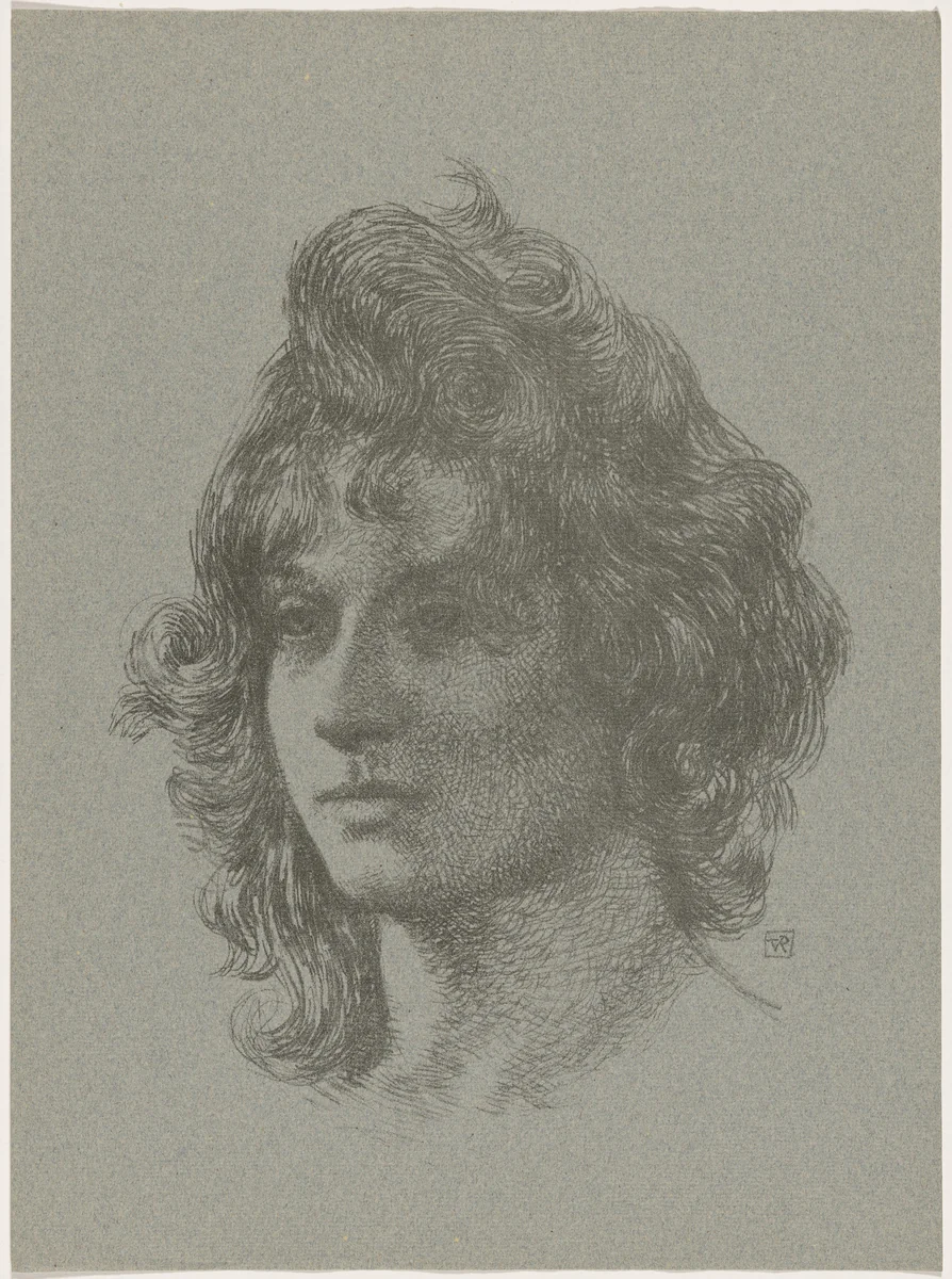 Etude by Théo van Rysselberghe, print, 1895
