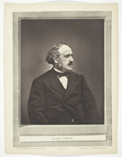Jules Simon by Etienne Carjat, photograph, 1871-1876