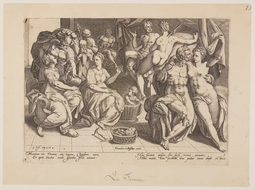 Women, from The Powers that Rule the World by Zacharias Dolendo, print, 1595-1596