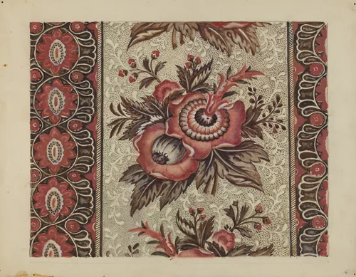 Chintz by George Loughridge, index of american design, 1936