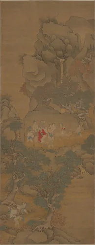 Xu Jingyang Moving His Family by Cui Zizhong, painting, 1644