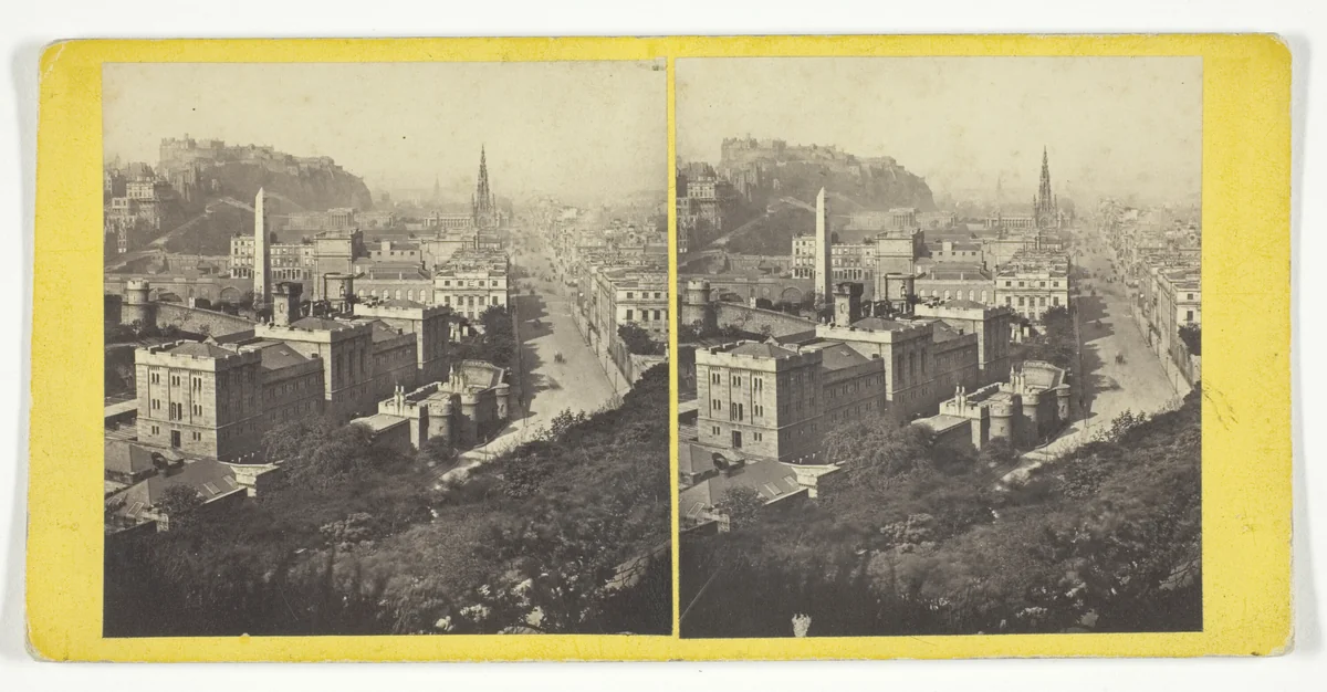 Edinburgh, from the Calton Hill by G. W. Wilson, photograph, 1850-1874