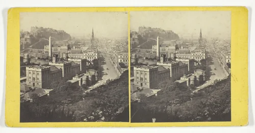 Edinburgh, from the Calton Hill by G. W. Wilson, photograph, 1850-1874