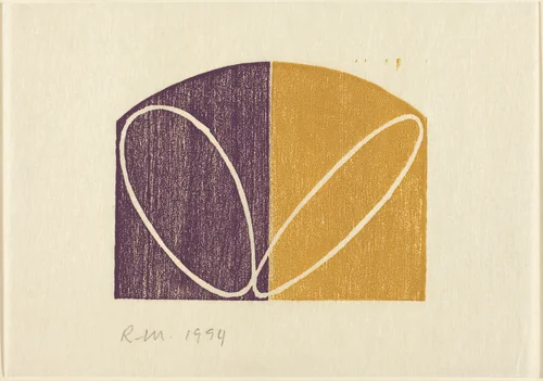 Untitled (Holiday Card) by Robert Mangold, print, 1994