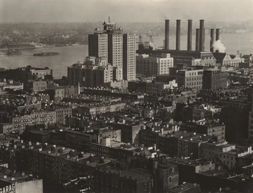 From the Shelton, New York (Room 3003) Looking Southeast by Alfred Stieglitz, photograph, 1927