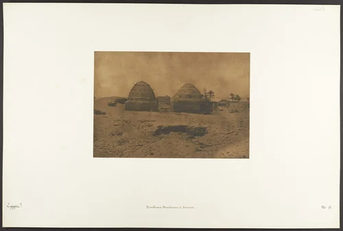 Tombeaux Musulmans à Herment by Maxime Du Camp, photograph, 1849-1850